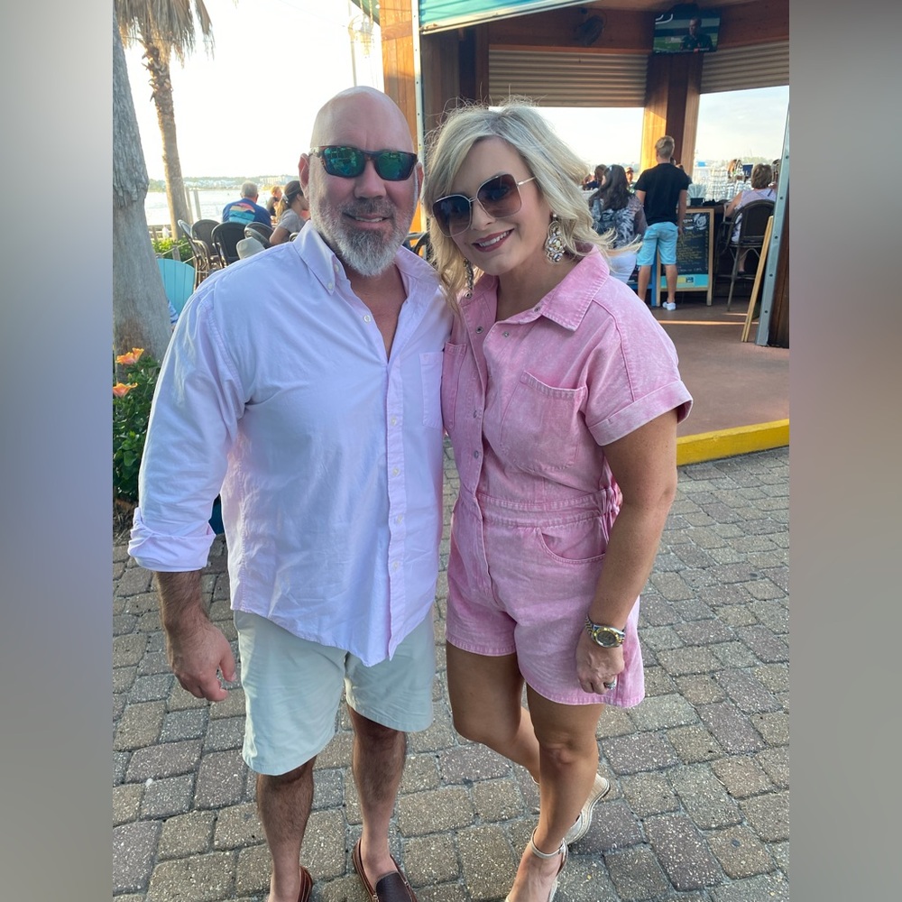 Pink Romper • Size Large - Picture 2 of 2